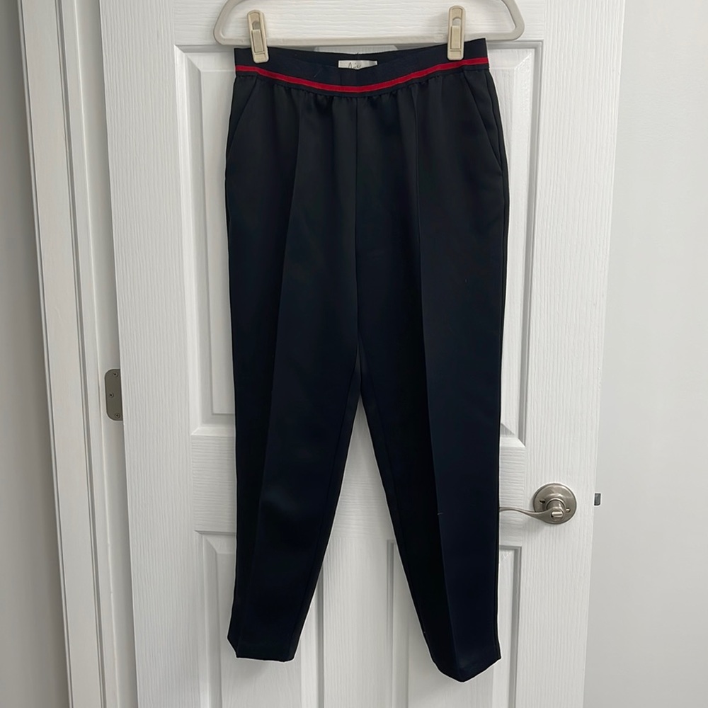 Joie dark blue pants satin